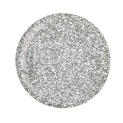 Powder Polish Dip - #5538 Silver With Silver Glitter